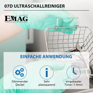 Produktbild für Ultraschallreinigungsgerät Emag Emmi 07 D
