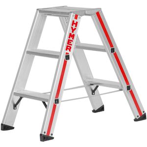 Stehleiter Hymer 802406, beidseitig begehbar