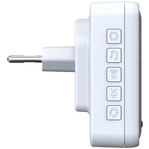 Produktbild für Türgong Metzler 43570, LED-Blinken, 150m Funk