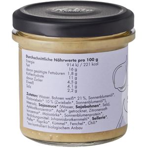 Produktbild für Gemüseaufstrich Nabio Aufstrich Zwiebelschmelz, BIO