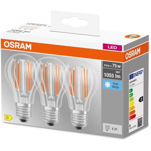 Produktbild für LED-Lampe OSRAM Base Classic A Filament, E27