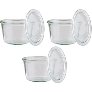 Einmachglas APS Weck-Glas, mit Glasdeckel