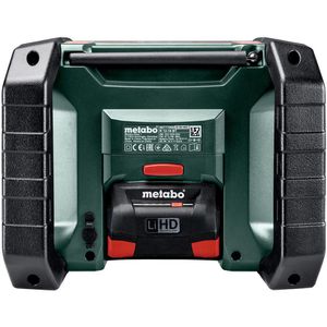 Produktbild für Baustellenradio Metabo R12-18 DAB+ BT, Akku 12-18V