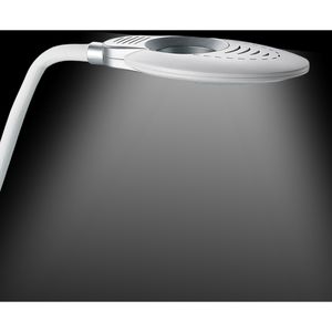 Produktbild für Schreibtischlampe Hansa Swirl, weiß, LED, dimmbar