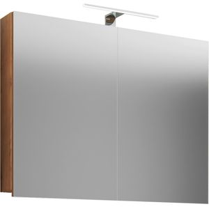Spiegelschrank VCM Badinos 917093, honig eiche