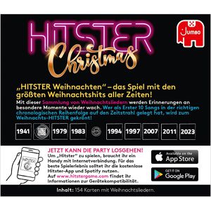 Produktbild für Kartenspiel Jumbo 1110100570, Hitster - Christmas