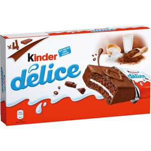 Kuchen Kinder Delice, mit Milchcreme & Glasur