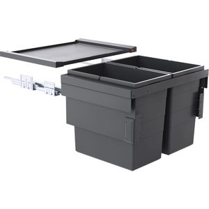 Produktbild für Einbaumülleimer Hailo AS Cargo Synchro 600, 360862