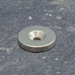 Produktbild für Magnete Böttcher-AG N35, silber, Neodym Magnet