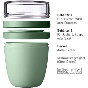 Produktbild für Müslibecher Mepal Lunchpot Ellipse Nordic sage