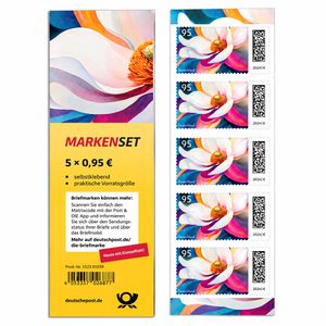 Produktbild für Briefmarken DeutschePost Set, 5 Stück à 95cent