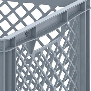 Produktbild für Eurobox AUER EO 64/42, grau, 85 Liter