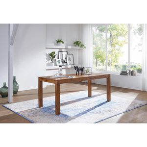 Produktbild für Esstisch Wohnling WL1.321, Sheesham-Massivholz