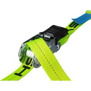Produktbild für Spanngurt Sandax ERGOLASH grün, mit Haken &amp; Ratsche