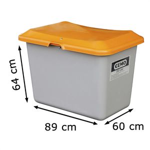 Produktbild für Streugutbehälter CEMO Plus 3, 10565, 200 Liter