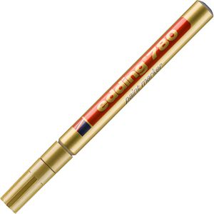 Produktbild für Lackmarker Edding 780, wasserfest &amp; permanent, gold