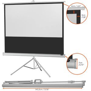 Produktbild für Beamer-Leinwand Celexon Economy White Edition