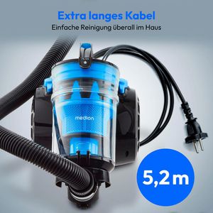 Produktbild für Staubsauger MEDION LIFE P2000 Zyklon-Staubsauger