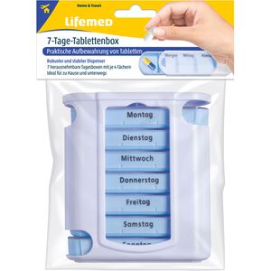 Produktbild für Tablettenbox Lifemed 7 Tage