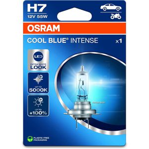 Produktbild für Auto-Lampe OSRAM Cool Blue Intense, 5000 Kelvin, H7