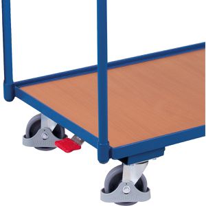 Produktbild für Tischwagen VARIOfit sw-600.500, aus Metall &amp; Holz