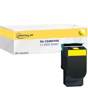 Toner Böttcher-AG für Lexmark C540H1YG