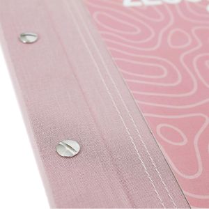 Produktbild für Zeugnismappe Roth Pattern Dusty Rose 89463, A4