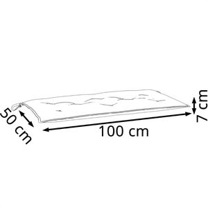 Produktbild für Auflage vidaXL 361659, aus Oxford-Gewebe