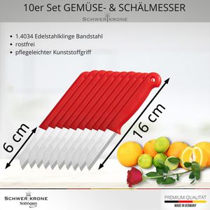 Produktbild für Gemüsemesser Schwertkrone BS01110, Set