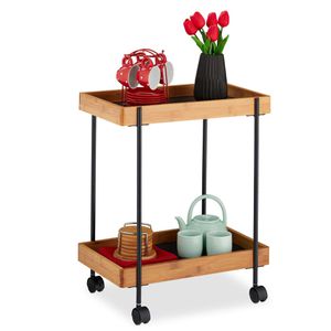 Küchenwagen Relaxdays 10027599, braun