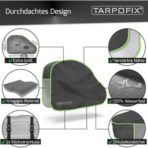 Produktbild für Deichselabdeckung Tarpofix DH4, mit Reflexstreifen