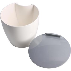 Produktbild für Mülleimer Mepal calypso, nordic white