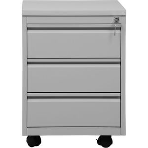 Produktbild für Rollcontainer G-Office MPG/3.6, aus Metall, lichtgrau