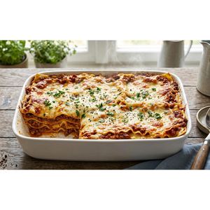 Produktbild für Auflaufform Ritzenhoff&amp;Breker XXL, weiß, aus Porzellan