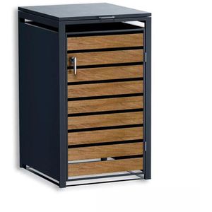 Mülltonnenbox Metzler MMB-3-1X, Metall