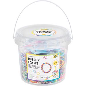 Produktbild für Bastelset Folia 33029 Rubber Loops Super Pack