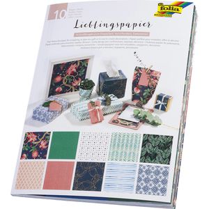 Produktbild für Geschenkpapier Folia Lieblingspapier Ganzjahr