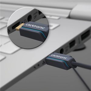 Produktbild für HDMI-Kabel Clicktronic 70308 HDMI 1.4, vergoldete Stecker