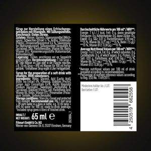 Produktbild für Sirup ESN Ultra Vitamin Syrup Lemon Iced Tea Flavor zuckerfrei