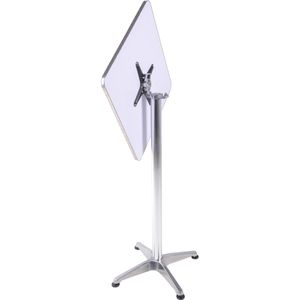 Produktbild für Stehtisch Garden-Pleasure Aluminium, klappbar