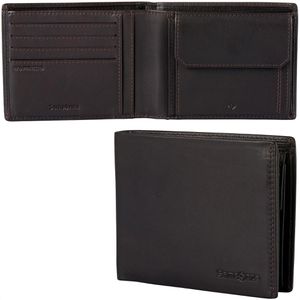 Produktbild für Portemonnaie Samsonite Attack 2 SLG 015 dunkelbraun Echt Leder