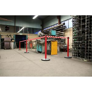 Produktbild für Personenleitsystem ALLROUNDLINE ALA 20, rot