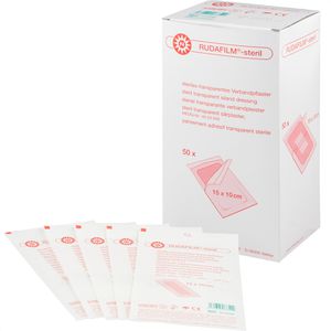 Pflaster Nobamed Rudafilm, 50 Strips