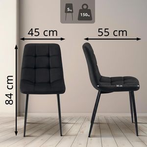 Produktbild für Esszimmerstuhl CLP Antibes, 316932