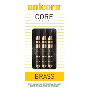 Produktbild für Dartpfeile Unicorn Core Plus Brass, 04222