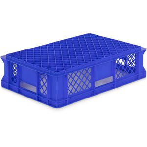 Produktbild für Eurobox Alpha-Paletten blau, 29 Liter, lebensmittelecht