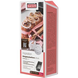 Produktbild für Backform Kaiser Inspiration, Königskuchenform, aus Stahl