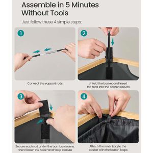 Produktbild für Pfandflaschen-Sammelbehälter Songmics 95 Liter