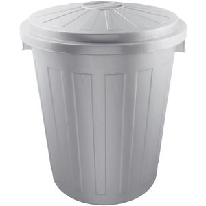 Mülleimer Keeeper Supermax-Tonne, light silver