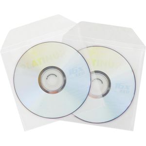 Produktbild für CD-Hüllen MediaRange BOX64, 124 x 124 mm